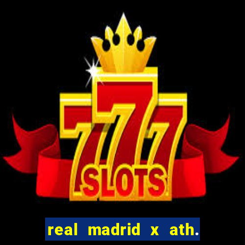 real madrid x ath. bilbao palpite